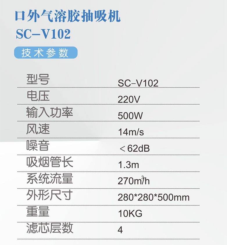 森川口外氣溶膠抽吸機