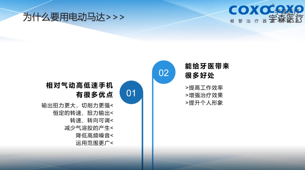 宇森醫(yī)療直播課堂電動馬達(dá)分享