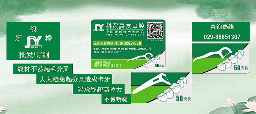 嘉友牙線棒（批發(fā)、訂制）